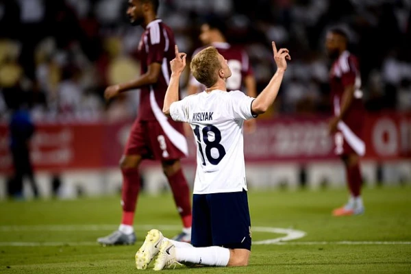 Изображение к статье: Сборная России разгромила Катар