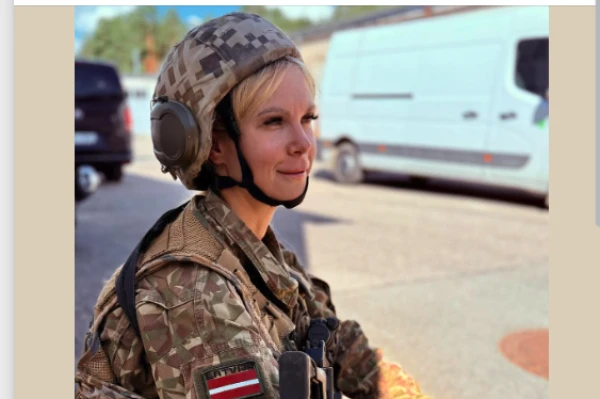 Изображение к статье: «Готовы 24/7! Остальное - секрет» Военная из Латвии поделилась впечатлениями от учений Namejs
