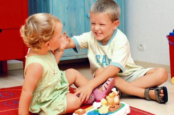 Изображение к статье: Детская агрессия или защита границ? Почему дети толкаются и дерутся