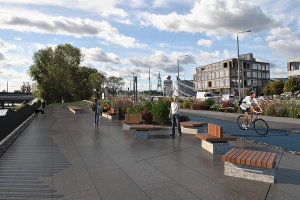 Изображение к статье: Такой будет перестроенная набережная улицы Мукусалас.