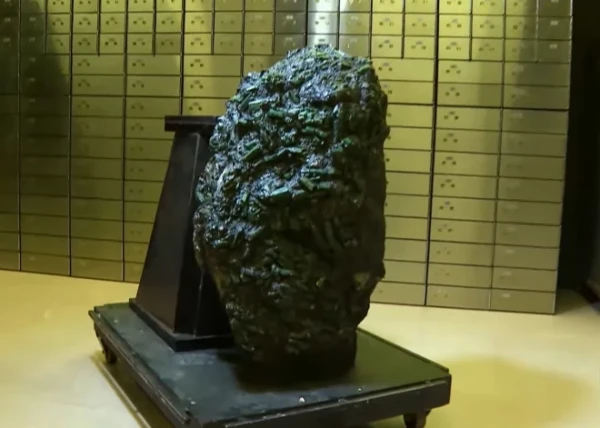 Изображение к статье: В Бразилии на аукцион выставят гигантский изумруд весом 241 кг