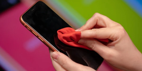 Изображение к статье: Почему не стоит чистить экран телефона одеждой