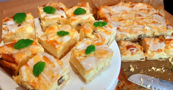 Изображение к статье: Рецепт знаменитого пирога «Краковский сырник»