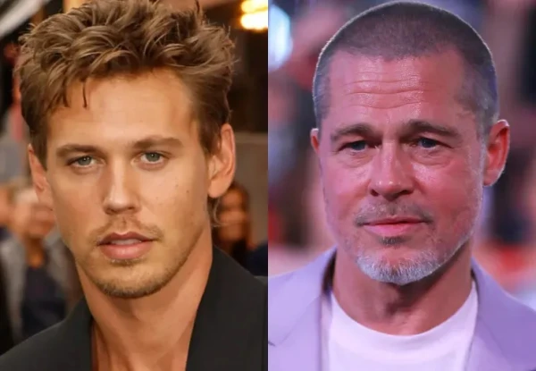 Изображение к статье: Остин Батлер/Брэд Питт: сравнение - налицо.