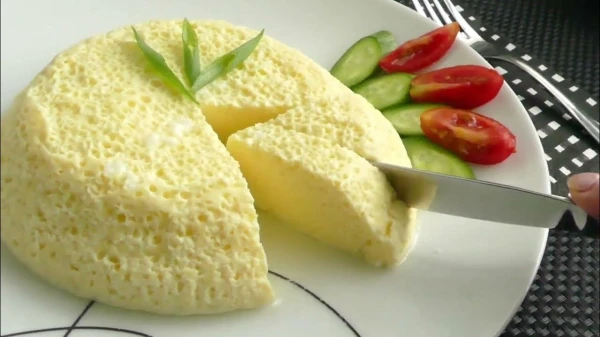 Изображение к статье: Быстрый завтрак: омлет на воде всего за 2 минуты