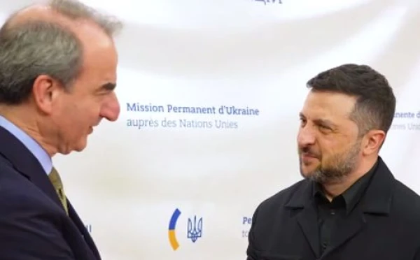 Изображение к статье: Зеленский встретился с представителями Американского еврейского комитета