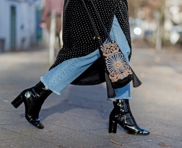 Изображение к статье: Главное - пропорции: как носить модные ботильоны осенью