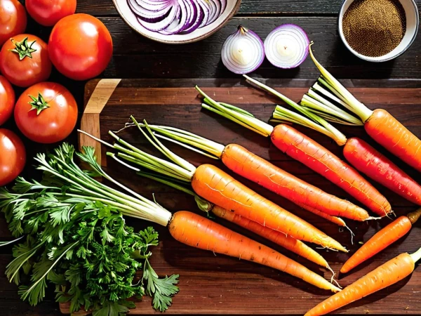 Изображение к статье: Почему сырые помидоры и морковь не всегда полезны