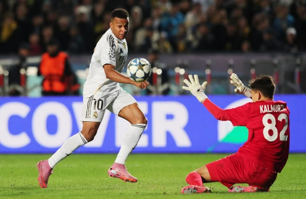 Изображение к статье: Лига чемпионов: «Реал» в Алма-Ате разгромил казахстанский «Кайрат»