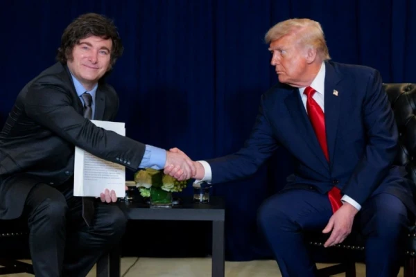 Изображение к статье: Президенты Хавьер Милей и Дональд Трамп нашли общий язык.