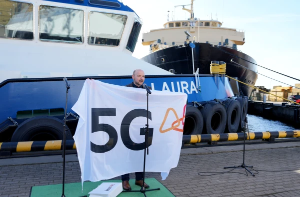 Изображение к статье: Сеть 5 поколения приходит в порты. Фото LETA