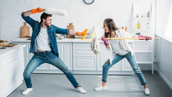 Изображение к статье: Как справляться с домашним бардаком, если ваш близкий человек не любит порядок