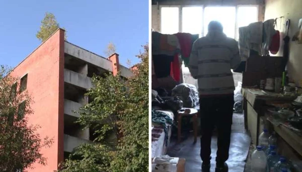 Изображение к статье: 25 лет в заброшенной многоэтажке: мужчина в Юрмале без паспорта живёт там, куда другие боятся войти