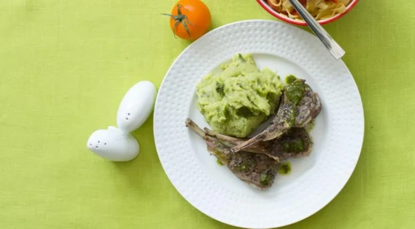 Изображение к статье: Зеленое картофельное пюре с куркумой: вкусный и полезный рецепт