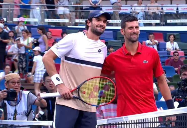 Изображение к статье: Новак Джокович сенсационно проиграл 204-й ракетке мира Валантену Вашеро в полуфинале «Мастерса» в Шанхае