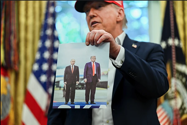 Изображение к статье: Трамп снова заявил о победе США в обеих мировых войнах