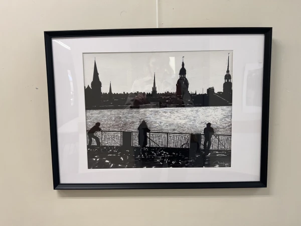 Изображение к статье: Международный показ рисунков о Латвии.