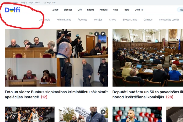 Изображение к статье: В суд подано заявлении о банкротстве компании Delfi