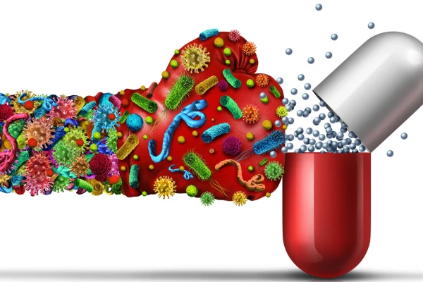 Изображение к статье: ВОЗ бьёт тревогу: каждая шестая бактериальная инфекция в мире устойчива к антибиотикам