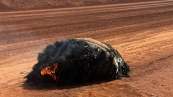 Изображение к статье: Обломок выглядит неприятно и пугающе.