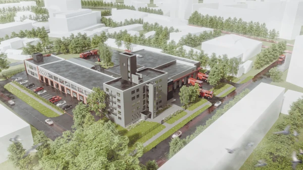 Изображение к статье: В рижском Кенгарагсе появится новое пожарное депо