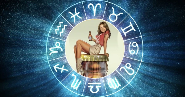 Изображение к статье: Главный алкоголик по знаку Зодиака: шуточный рейтинг