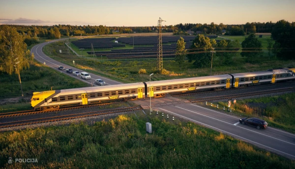 Изображение к статье: С крыши поезда сняли двух юношей: поездка в Ригу закончилась в полиции