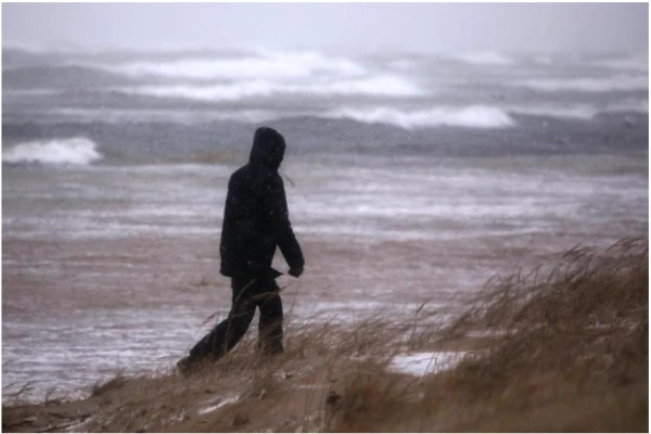 Изображение к статье: «Бррр!» Холодный ветер держит курс на Латвию - синоптики
