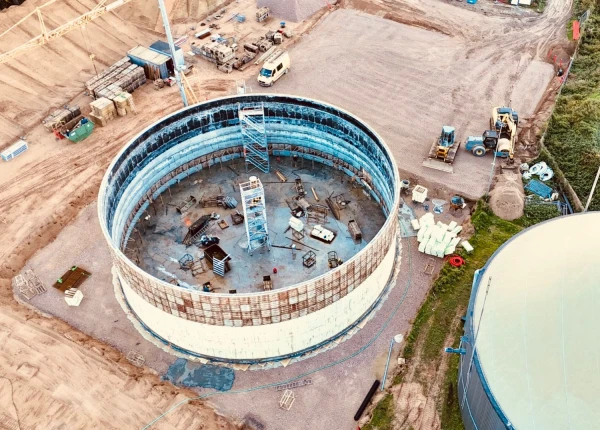 Изображение к статье: Начато строительство 3-й очереди модернизации биогазовой станции