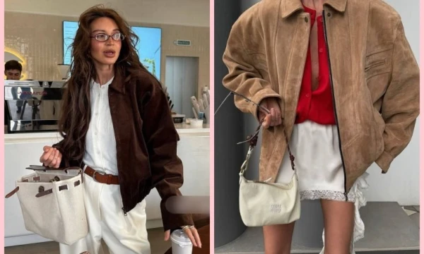 Изображение к статье: Мягкая и пластичная: почему замша снова задает тон