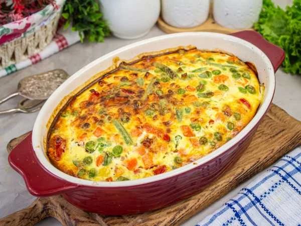 Изображение к статье: Овощная запеканка: легкое и полезное диетическое блюдо