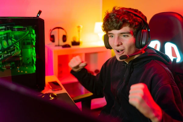 Изображение к статье: Молодые геймеры и не подозревают, что за ними наблюдают.