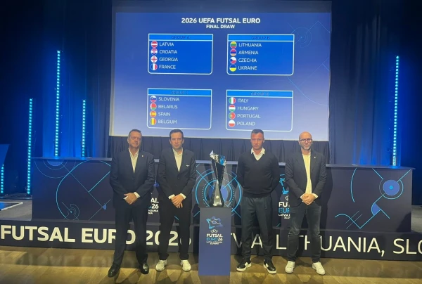 Изображение к статье: Сборные Франции, Хорватии и Грузии — соперники команды Латвии на EURO’2026