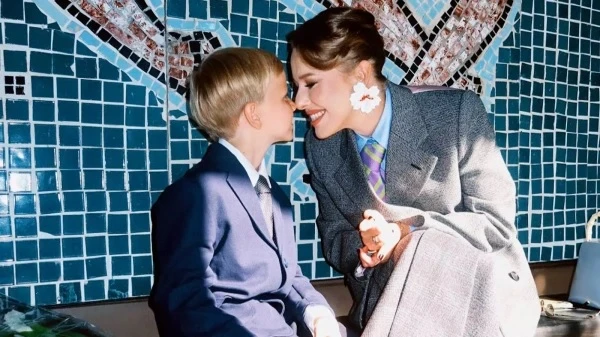 Изображение к статье: Сын от Максима Виторгана - уже школьник.