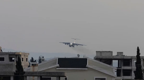 Изображение к статье: Российский Ил-76 над Сирией.