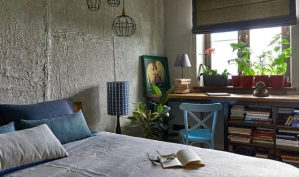 Изображение к статье: Рабочее место в спальне: 7 правил зонирования для гармонии отдыха и работы