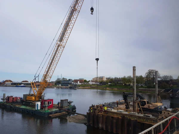 Изображение к статье: На этой неделе в Салацгриве, наконец, откроют новый мост через Салацу