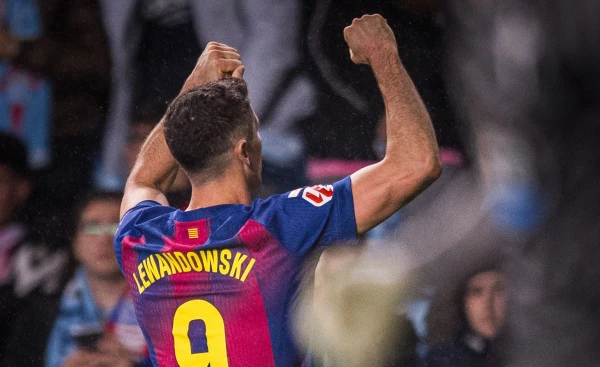 Изображение к статье: Чемпионат Испании. Хет-трик Левандовского и мяч Ямаля принесли «Барселоне» победу над «Сельтой»