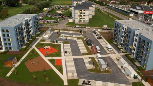 Изображение к статье: Уютный низко-арендный квартал Валмиеры.