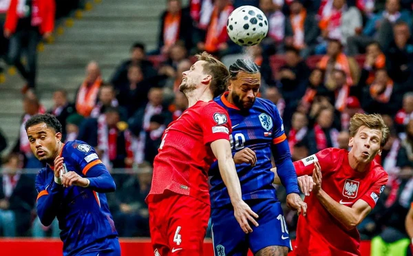 Изображение к статье: Отбор на ЧМ-2026. Сборная Польши разошлась миром с командой Нидерландов и другие результаты пятницы