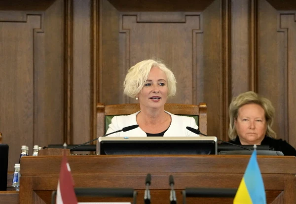 Изображение к статье: Угроза раскола общества в Латвии: Миериня выступила с предупреждением