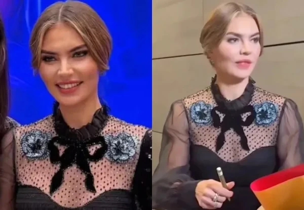 Изображение к статье: Предполагаемая мать детей тирана Путина облачилась весьма эротично.