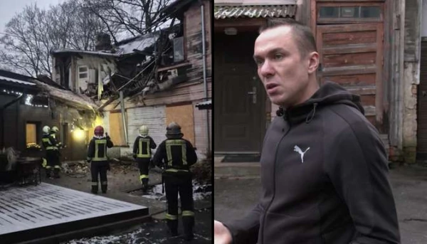Изображение к статье: В Риге идёт борьба за судьбу полуразвалившегося дома. Сосед утверждает: владельцы «готовы идти по трупам»
