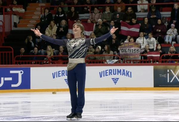 Изображение к статье: Васильев — девятый в произвольной программе на этапе Grand Prix в Финляндии