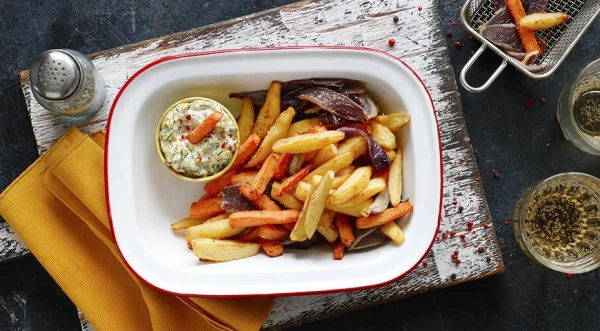 Изображение к статье: Овощи во фритюре: что это такое и как их готовить?