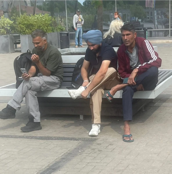 Изображение к статье: Такой снимок с Центрального вокзала распространил недавно депутат Сейма Армандс Краузе.