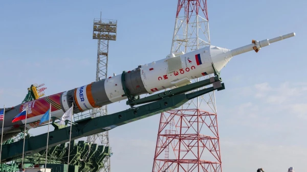 Изображение к статье: Два россиянина и американец за три часа долетели до МКС