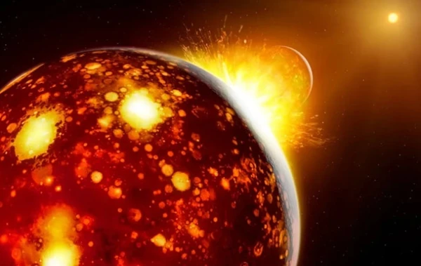 Изображение к статье: Ученые выяснили картину грандиозной катастрофы Земли 4 500 000 000 лет назад