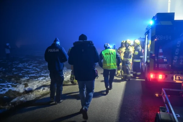 Изображение к статье: В Польше разбился вертолет: погибли два человека