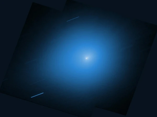 Изображение к статье: Межзвездный объект 3I/ATLAS выглядит иначе, чем раньше: новая фотография NASA